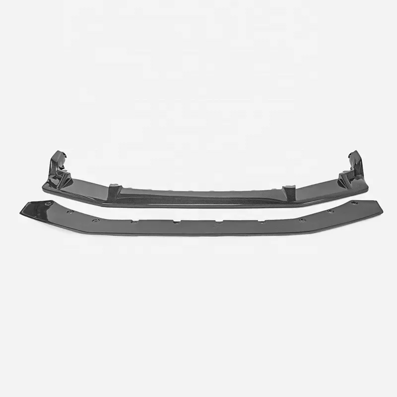 

Carbon Lip for Hondas Civics Type R FK8 MK5 FK7 JS-S Type Real Carbon Fiber Front Bumper Lip 2 Pcs High Quality