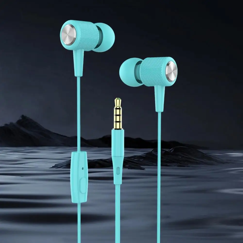 Bio-fiber Diaphragm Earphones High-quality 5d Surround Sound In-ear Earphones with Microphone for Mobile Phones for Enhanced