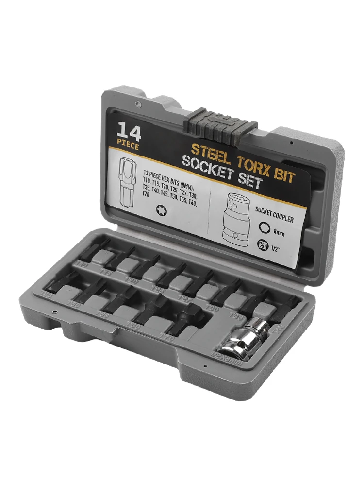 Vanadium Steel 1 2 Inch Drive For Home Use T10-T70 Automotive Repair Tools Home Repair Tools Mechanical Repair Tools