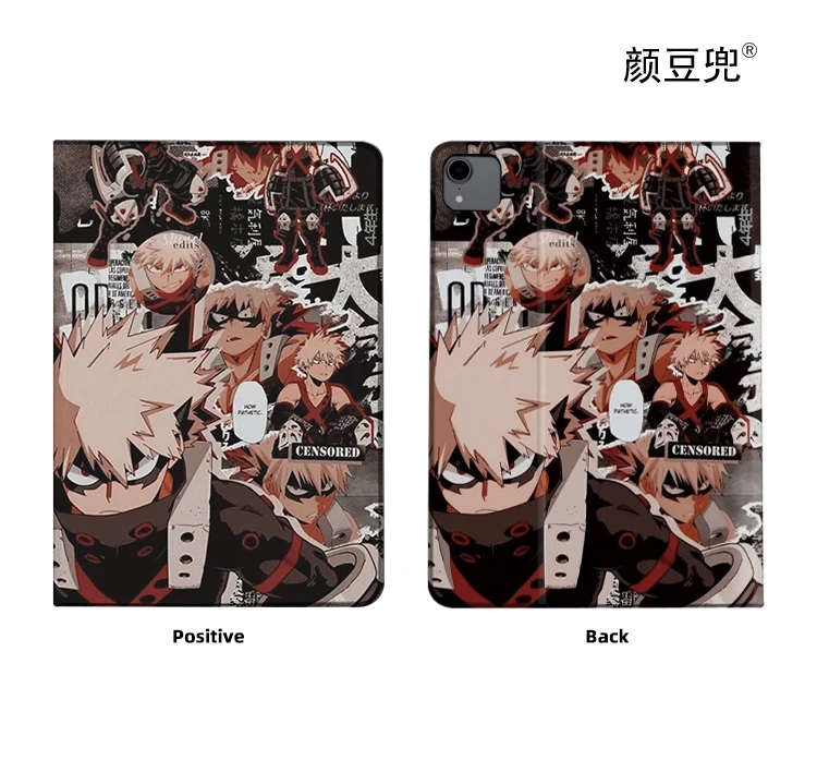 Bakugou Katsuki Anime Hero Academia Case For iPad 10.2 7th 8th Air 4 5 Mini 5 6 Case Luxury Silicone For iPad Air 4 iPad Pro11