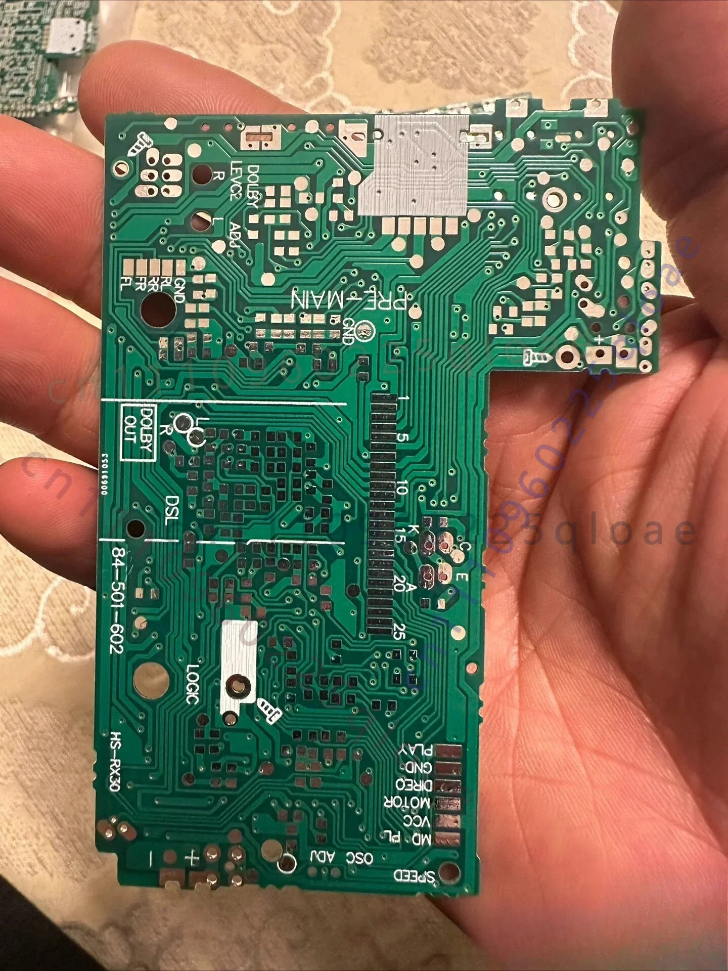 1-個の新しいブランクメインボード-aiwa-hs-rx30-ウォークマン用空の-pcb-完全に検証された修理スペアパーツ