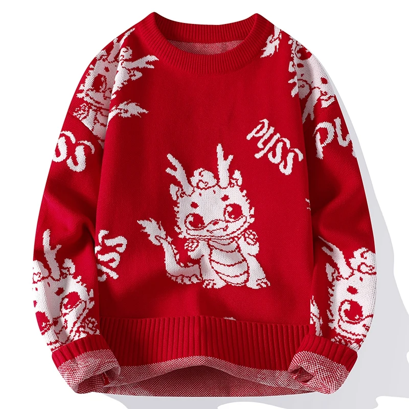 

2023 New Autumn Winter Hip Hop Design Cashmere Sweater Men Soft Warm Pullover Sweaters High End Luxury Mens Christmas Jumpers