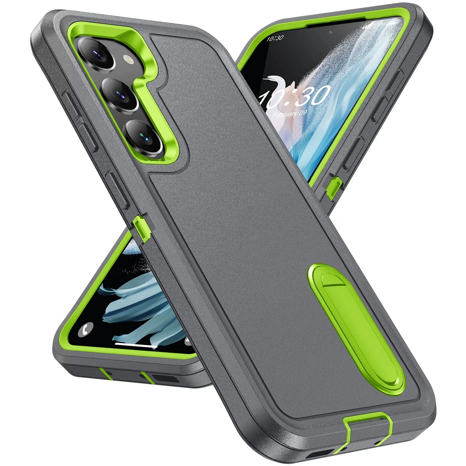 Anti-Dust Kickstand Fall Protection Case for Samsung Galaxy S23 FE S24 S25 Ultra 5G Plus S22 Ultra A16 A15 A54 A14 A53 A13 A04S