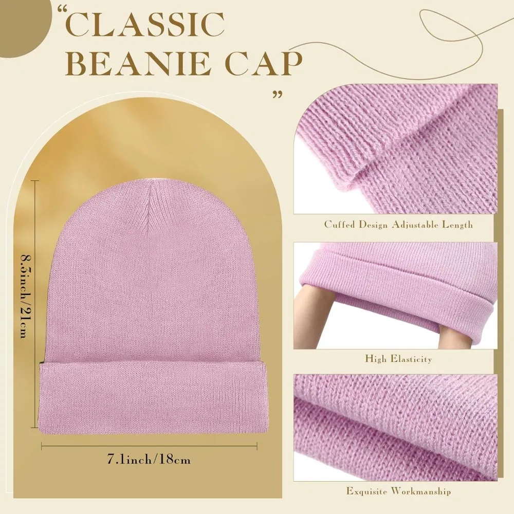 مجموعة قبعة شتوية وقفازات، 48 عبوة من القبعات والقفازات الدافئة، هدايا مريحة للجنسين للرجال والنساء، مثالية للدعم بدون منزل