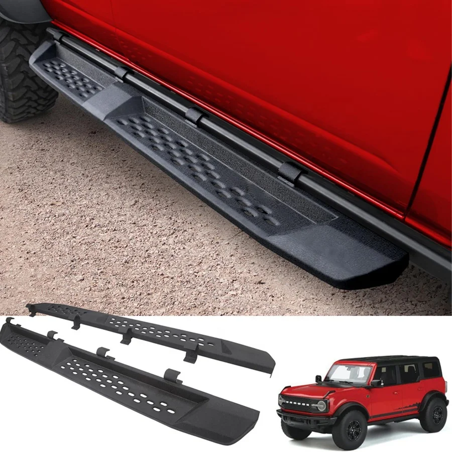 Raptor Style Side Steps For Ford Bronco 2021-2024 4-Door