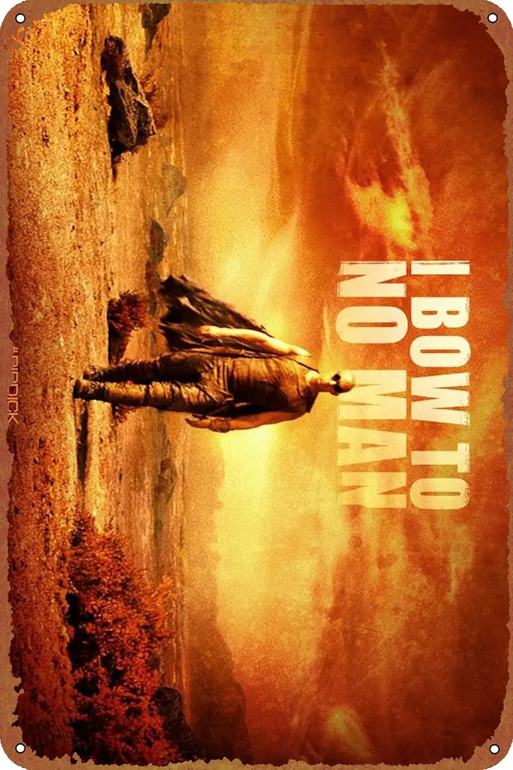Riddick Movie Poster Retro Vintage Funny Metal tin Sign Outdoor Kitchen Decor Bar Pub Club Cafe Home Indoor Home Wall Decor Art