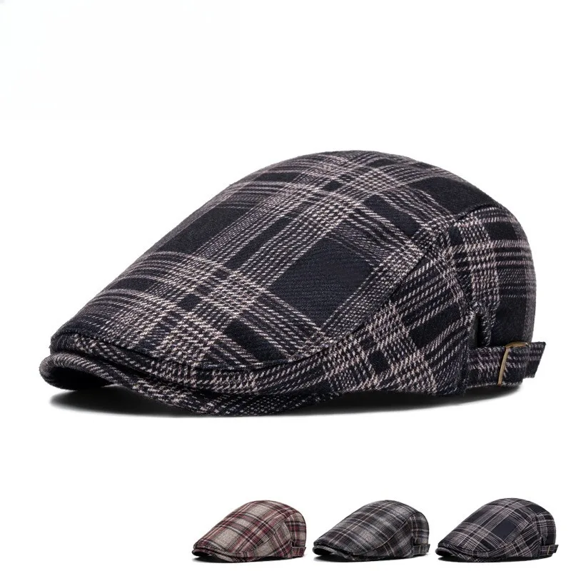 outono-e-inverno-estilo-britanico-la-quente-boina-xadrez-chapeu-bico-de-pato-britanico-retro-jornaleiro