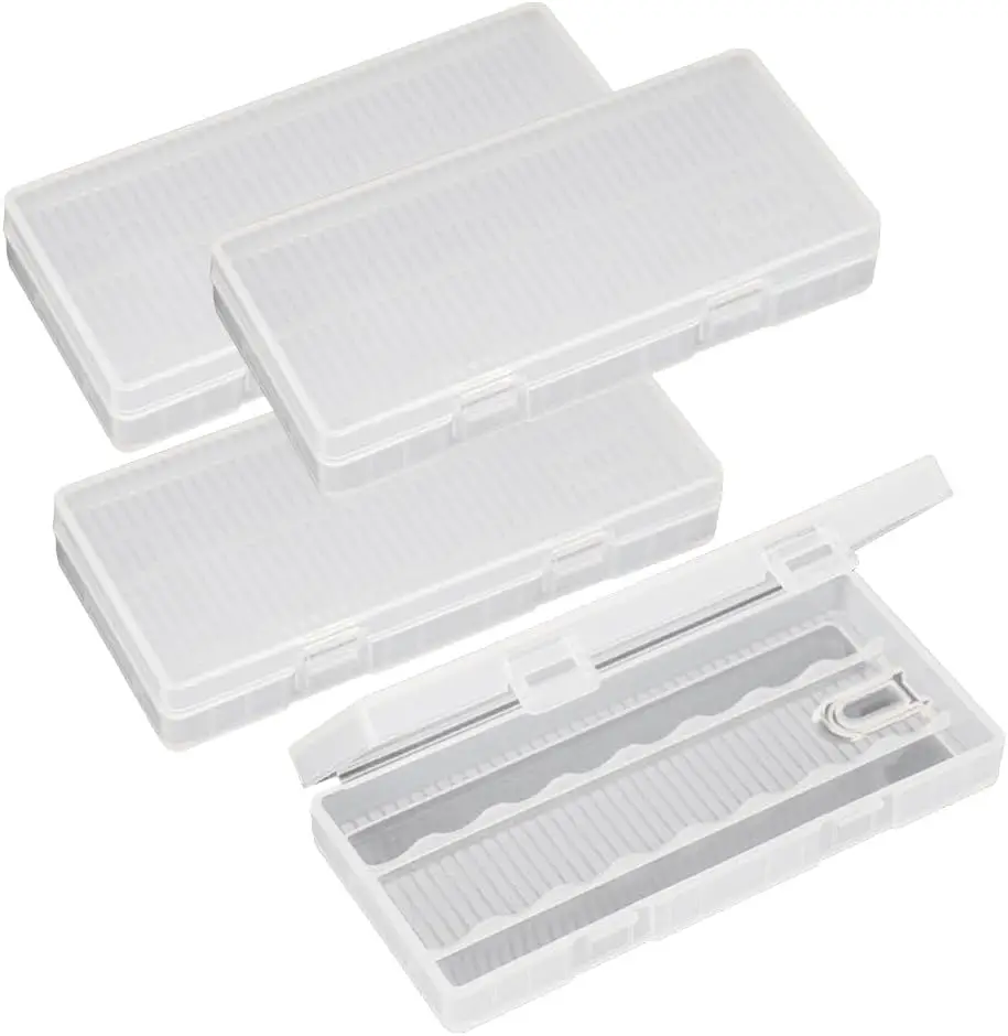 support-de-batterie-18650-boitier-en-plastique-pour-stocker-des-piles-blanc-4-pieces