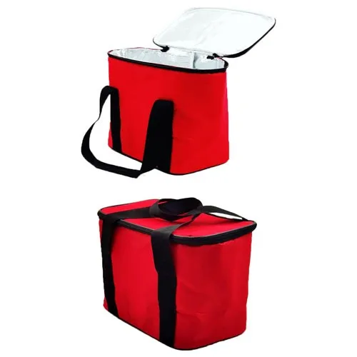 Carneil 16 Liter Red Hiking Camping Picnic Food Carrier Thermal Protected Bag