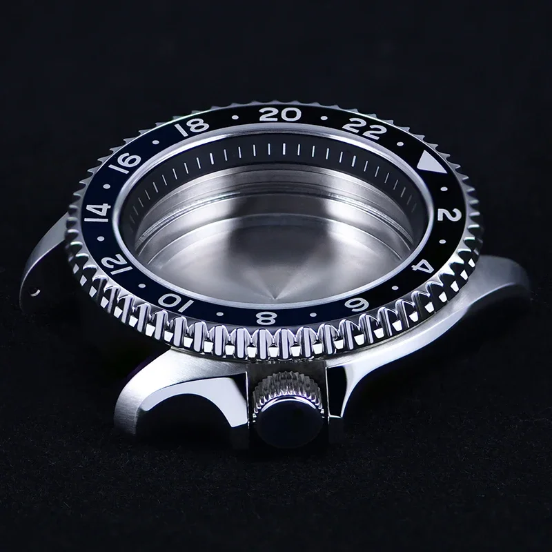 SKX007 MOD SRP777 Cassa dell'orologio Vetro zaffiro PER NH34 NH35 NH36 7S/4R35 Movimento AUTOMATICO ACQUA 200M RESISTARE gmt cassa dell'orologio