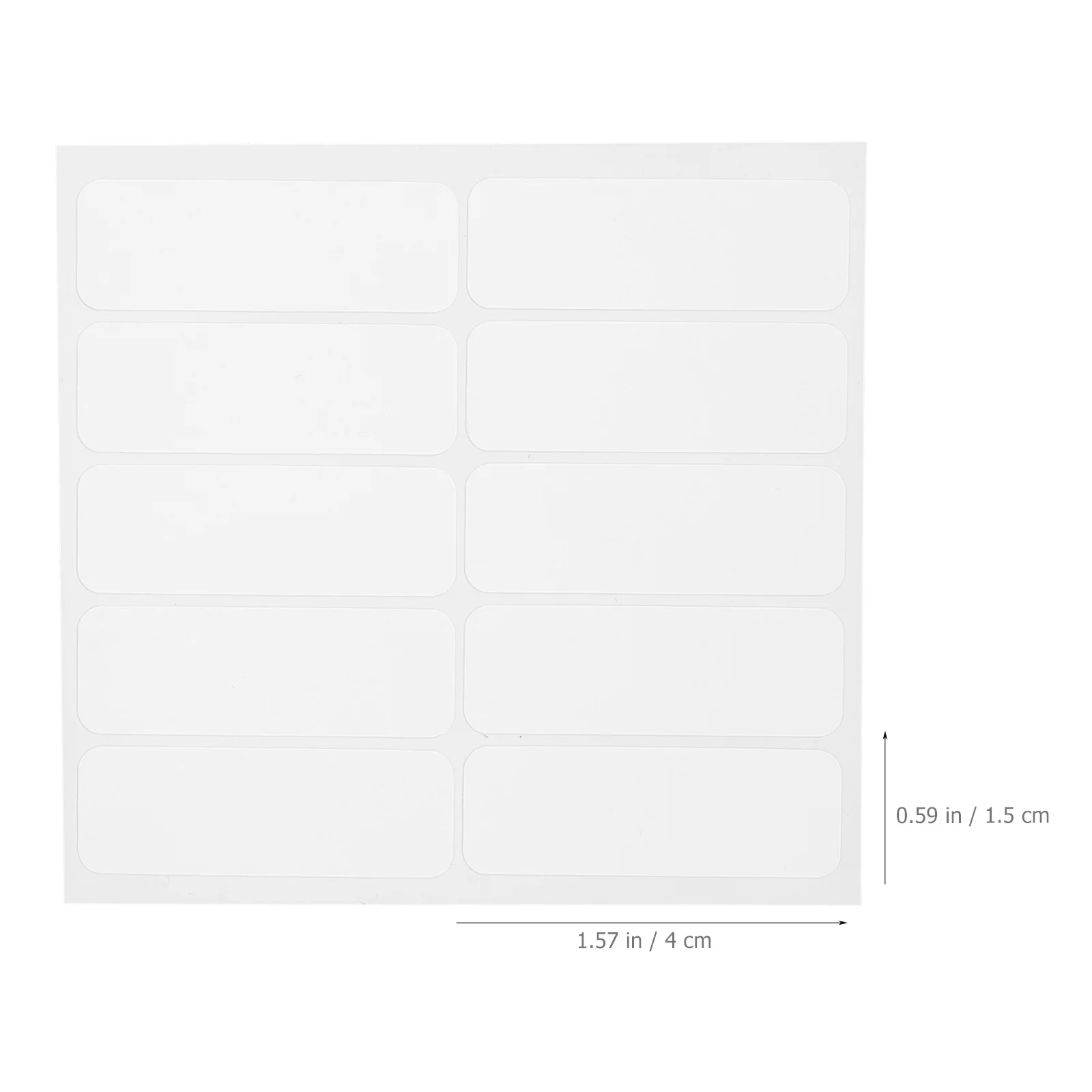 

120 Pcs Clothes Clothing Labels Tagging for Copper Plate Stickers Laundry