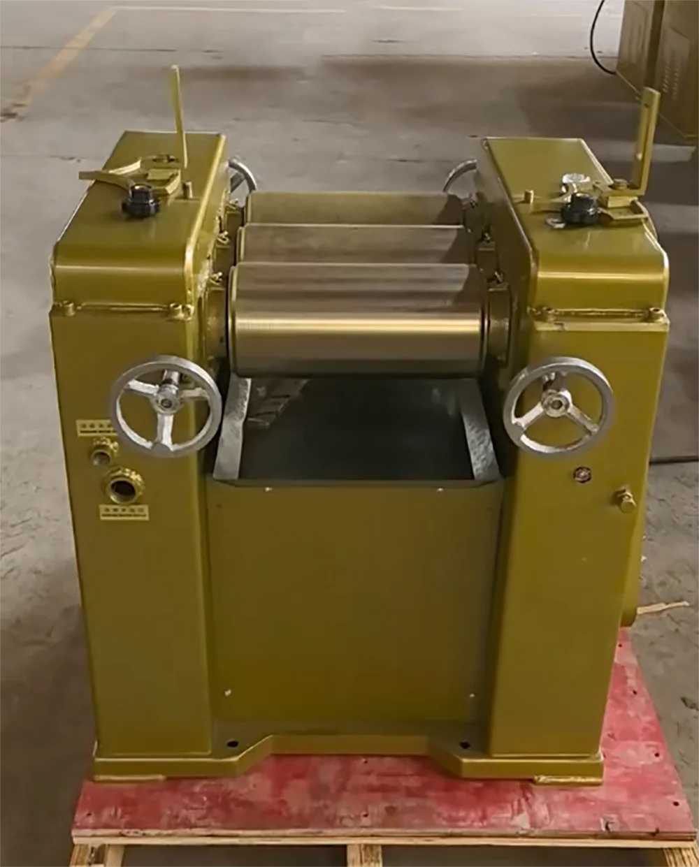 300mm Roller S150 Three Roll Grinding Mill for Lab Use, Laboratory three roll grinding machine, paint, ink 380V