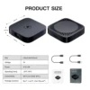 Jetour X70 X90 X95 Dashing Wired Carbitlink Phoneink EasyConnection zu Wireless Carplay Smart Box Android Auto Adapter Auto Play 6