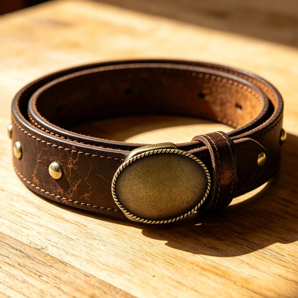 Herren Retro Ovale DIY-Design Gürtelschnalle Dropshipping Modischer Handgefertigter Stil für 4cm Breite Gürtel