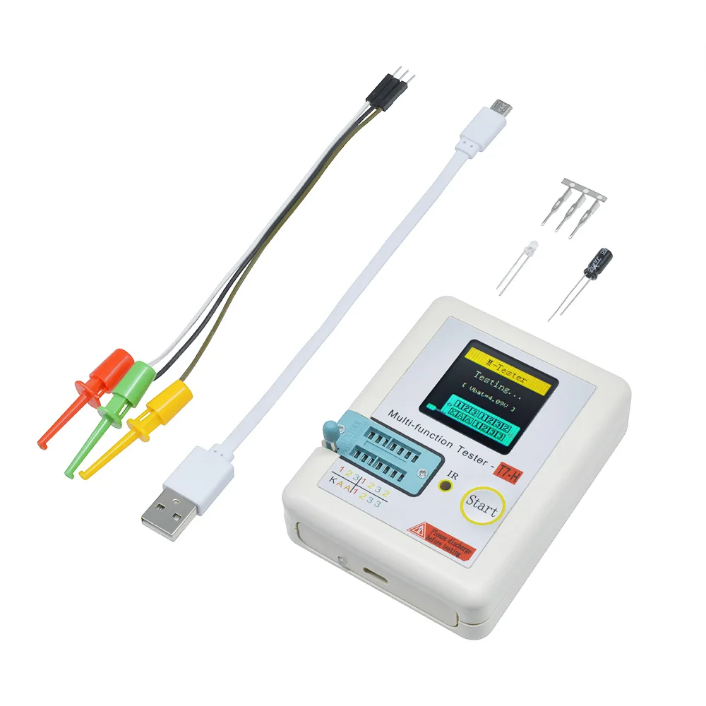 LCR-T7 LCR-TC3 LCR-TC2 LCR-TC1 TC-T7-H Transistor Tester High Precision LCD Meter Diode Triode Capacitance Withstand Tester