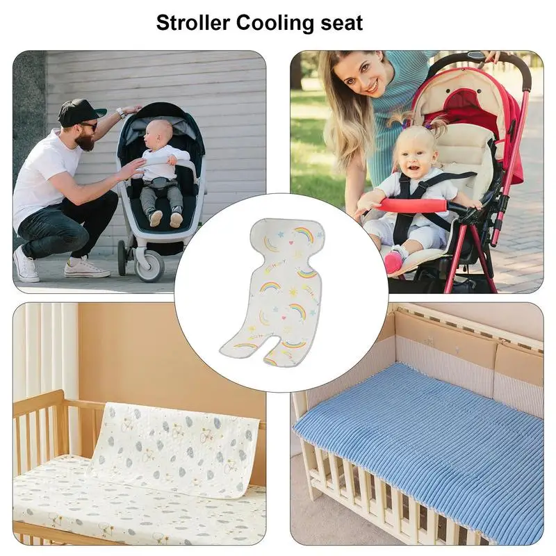 Super Light Cooling Pad para Stroller, Cool Seat Liner, Cadeiras de bebê Assentos, Assentos de criança