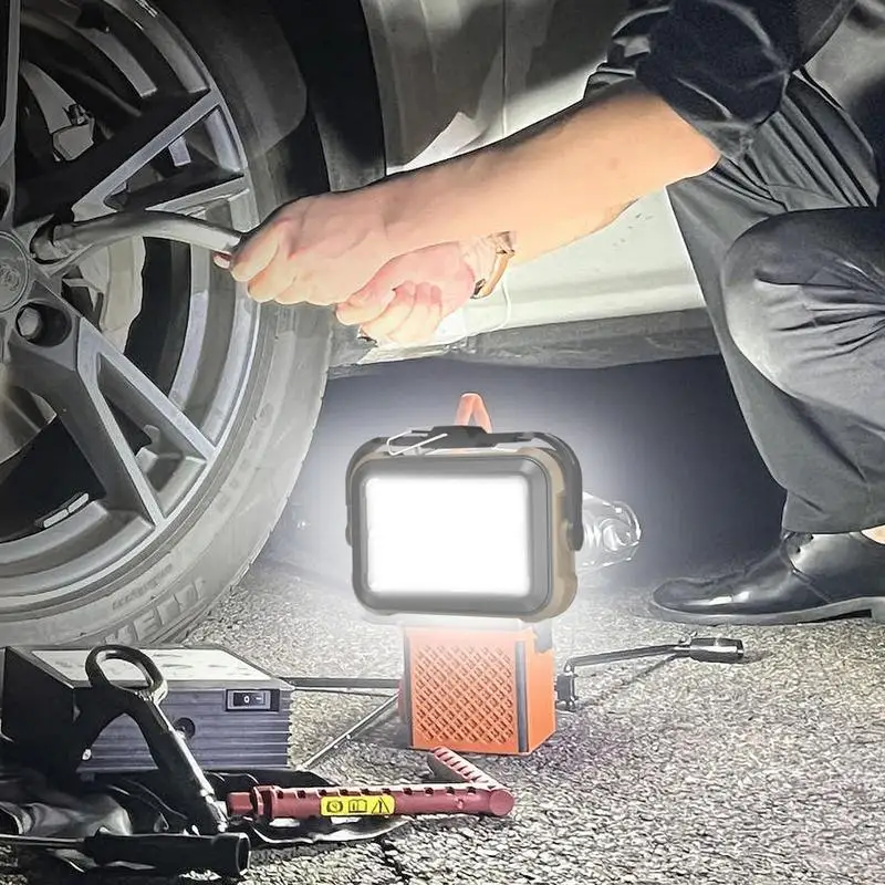 Imagem -06 - Lanterna de Acampamento Multifuncional Luz de Trabalho Portátil Luzes Led Recarregáveis com Bateria 3600 Mah Luzes de Reparo de Carro Luz de Trabalho