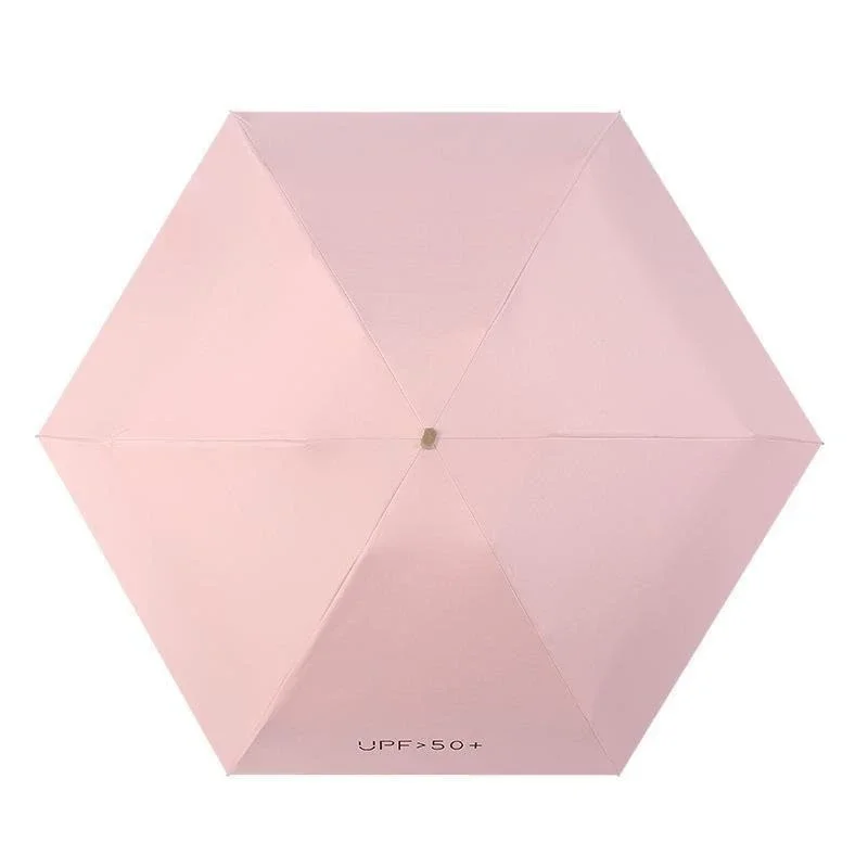 New Hot Portable Mini Sun Umbrella Pocket Rain Umbrella Vinyl Folding UV Ultraviolet Protection Sun Shade Pocket Parasol Capsule image 4