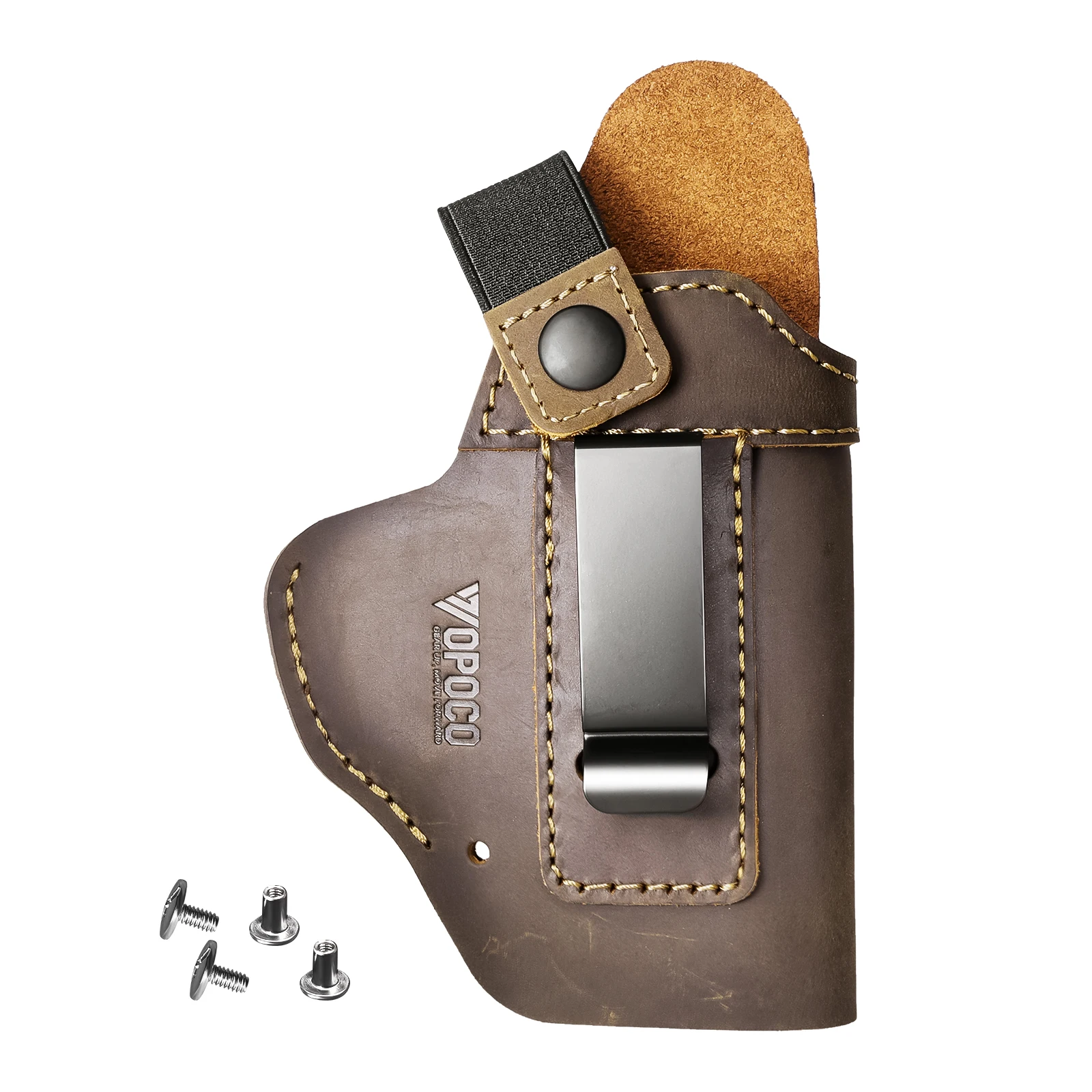 IWB Carry Gun Holsters for Glock 19 43X 44 48/ Ruger 57/ Springfield Hellcat Pro/XDS/Taurus G2C G3C GX4/ M&P 9mm Shield EZ/SD9VE