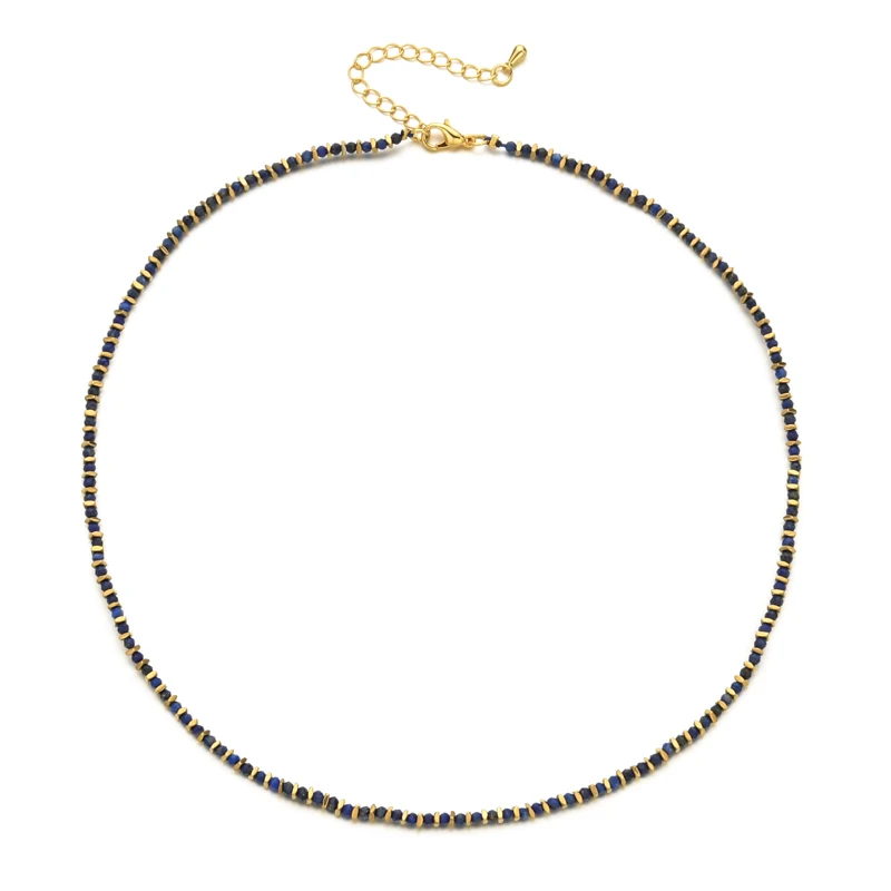 ZMZY Choker Necklace Natural Stone Pearl 7