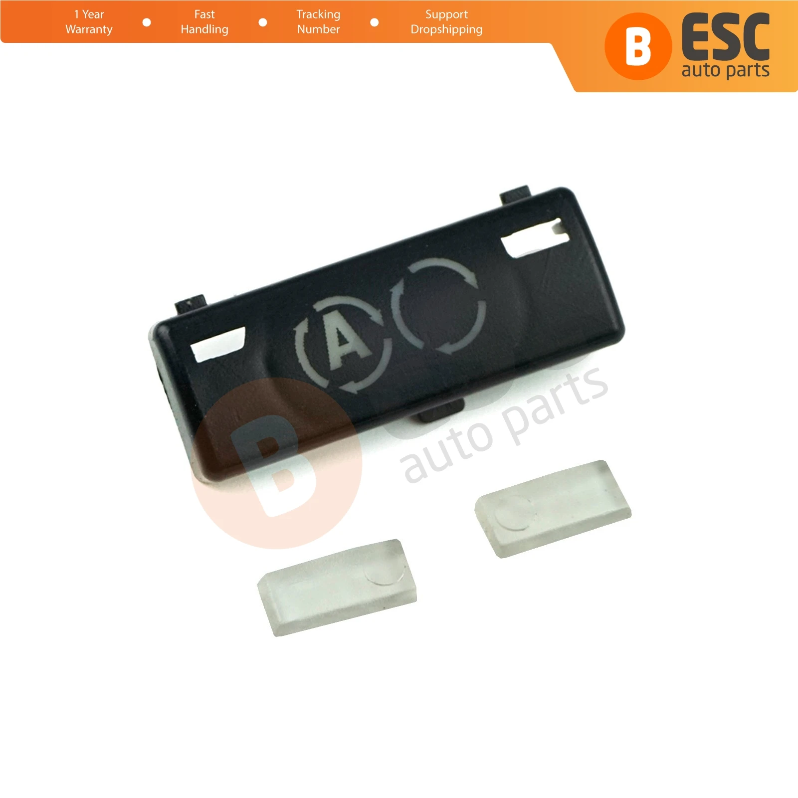 EDP88-9 Air Heater Climate Conditioning Ventilation Control Recycle Recirculate Button Cover 6972163 for BMW X5 E53 5 Series E39