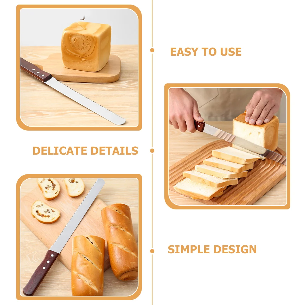 Bread Stainless Steel Cake Reusable Slice Tool Bread Cutting Tool Kitchen Gadgets Toast Slice Perfect for Baking