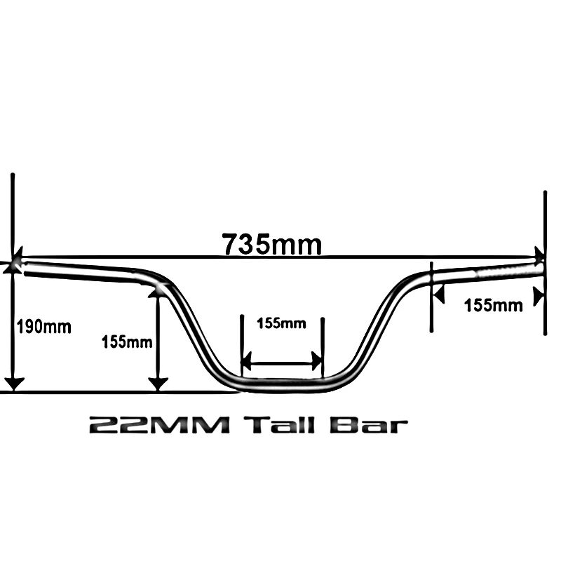 Motorcycle Dirt Pit bike parts 7/8