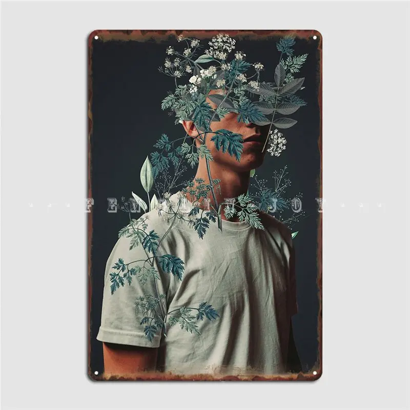 

Waiting To Inhale Metal Plaque Poster Wall Plaque Designing Cinema Living Room Club Bar Tin Sign Posters