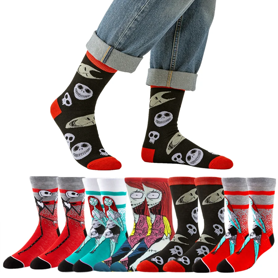 

Potdemiel мультфильм аниме хип-хоп носки для мужчин женщин уличная мода повседневные новые носки