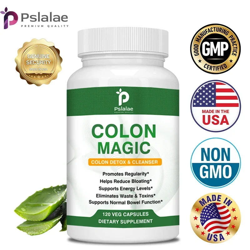 Colon Detox and Cleanse - Contains Psyllium Husk To Relieve Bloating and Constipation