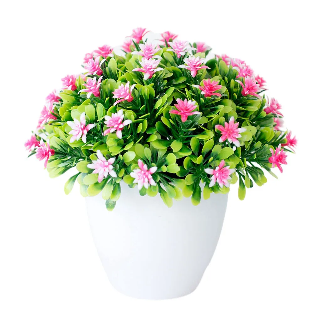 Wedding Decoration Fake Flower Simulation Flower Plastic Flower Simulation Potted Bonsai Decoration Home Decorations