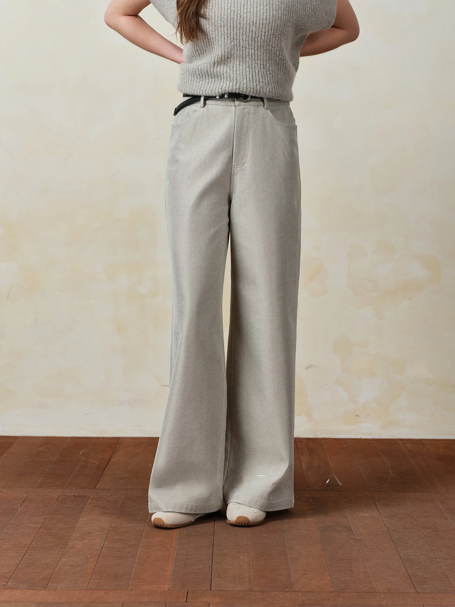 

Classic Straight Leg Jeans High Cotton Content Easy Care Waed Denim Anti-Wrinkle Ladies Casual Comfortable Fit Chinese Brand