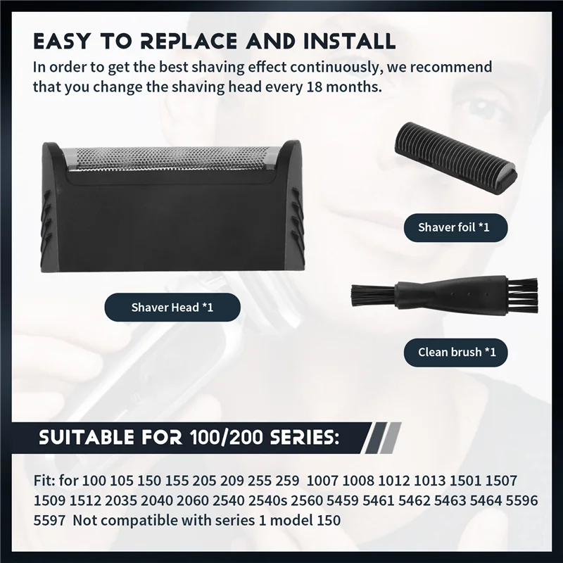 الصيف بيع استبدال ماكينة حلاقة احباط القاطع لبراون 596 سلسلة 1007 1008 1012 1013 1501 1507 1508 1509 2035 شفرة حلاقة