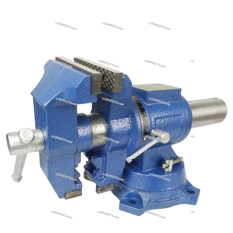 Base and Head for Clamping Stationary Grinding 5 inch Bench Vise Inches Heavy Duty Cast Iron with 360 Swivel