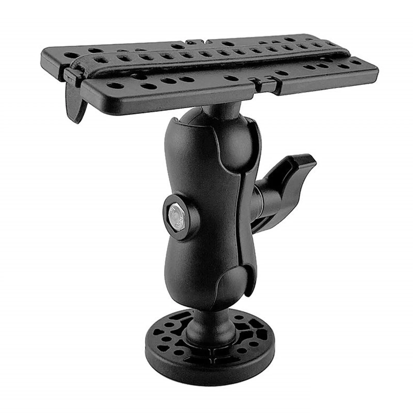 Swivel Fish Finder Mount Base GPS Electronics Fishfinder Holder Mounting Stand Plate GPS Navigation Fish Finder Bracket For