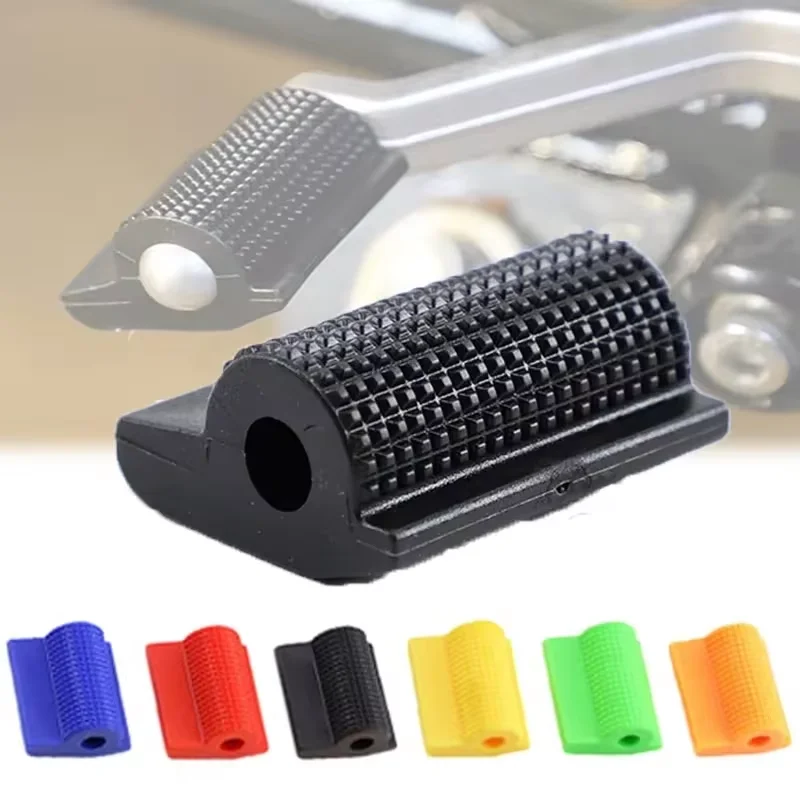 

1pc Motorcycle Gear Shift Lever Pedal Foot Pad Rubber Cover Anti-skid Shoes Peg Toe Gel Accessories for Honda Kawasaki Yamaha