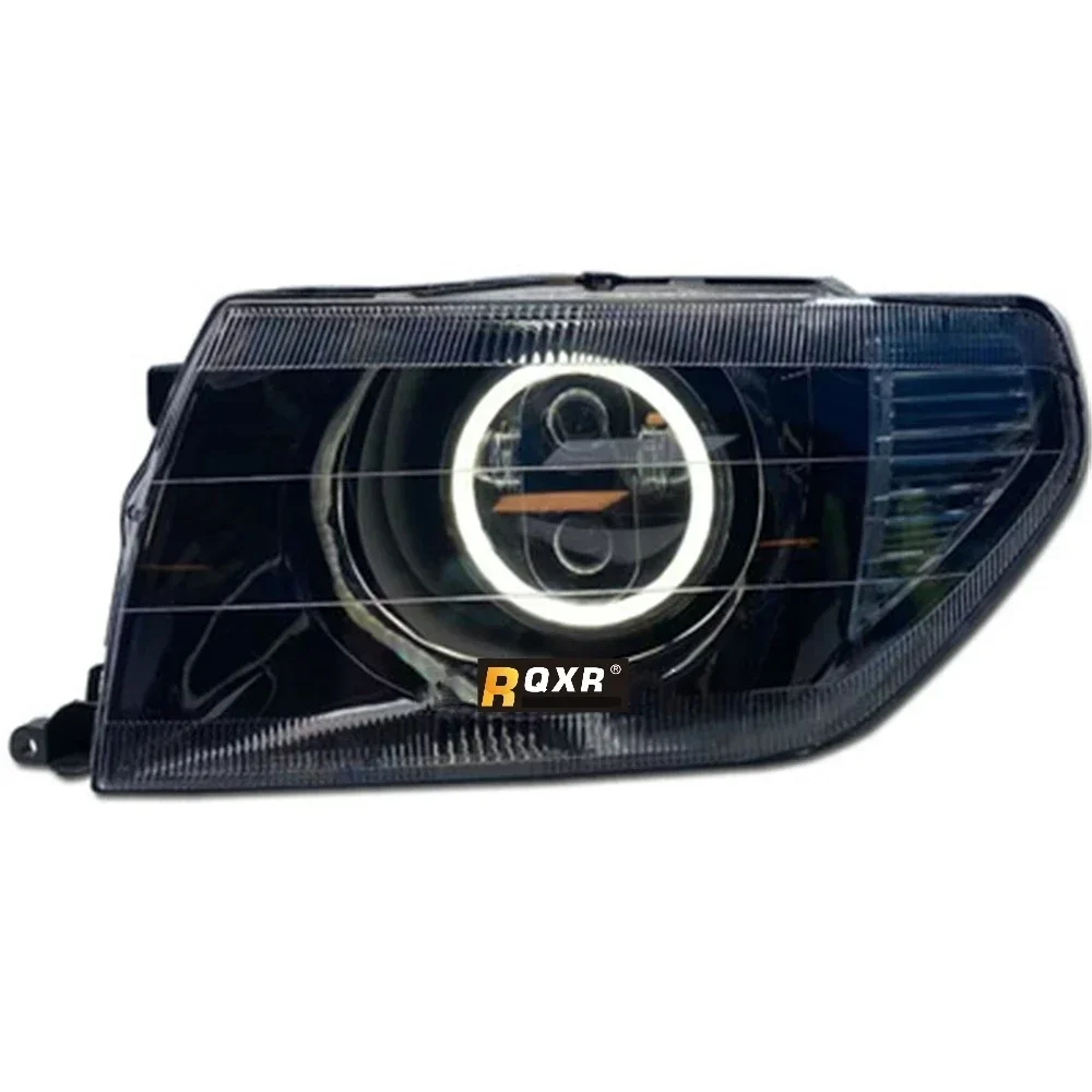 مجموعة المصابيح الأمامية LED للمصابيح الأمامية لميتسوبيشي ليوبارد مع إشارة انعطاف عين الملاك #5