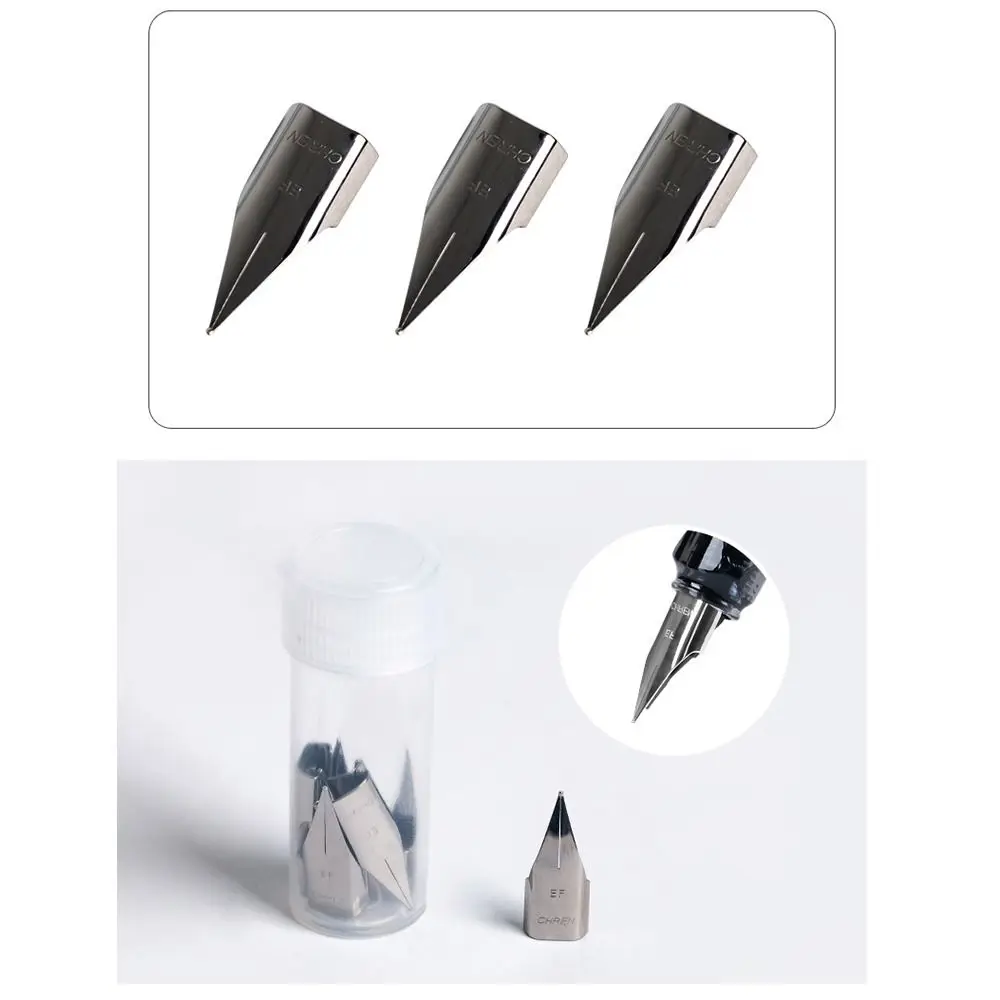 

Ослепительные 10 шт. 0,38 мм, канцелярские принадлежности для школьных ручек, аксессуары для авторучек, наконечники для ручек, сменные инструменты для письма