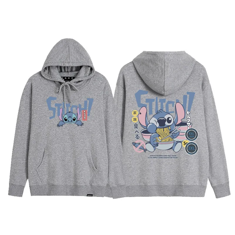 Disney Autumn Sweater Stitch Print Loose Trend All-match Hoodie  Hoodies Women  Women Clothing  Clothes  Streetwear Women