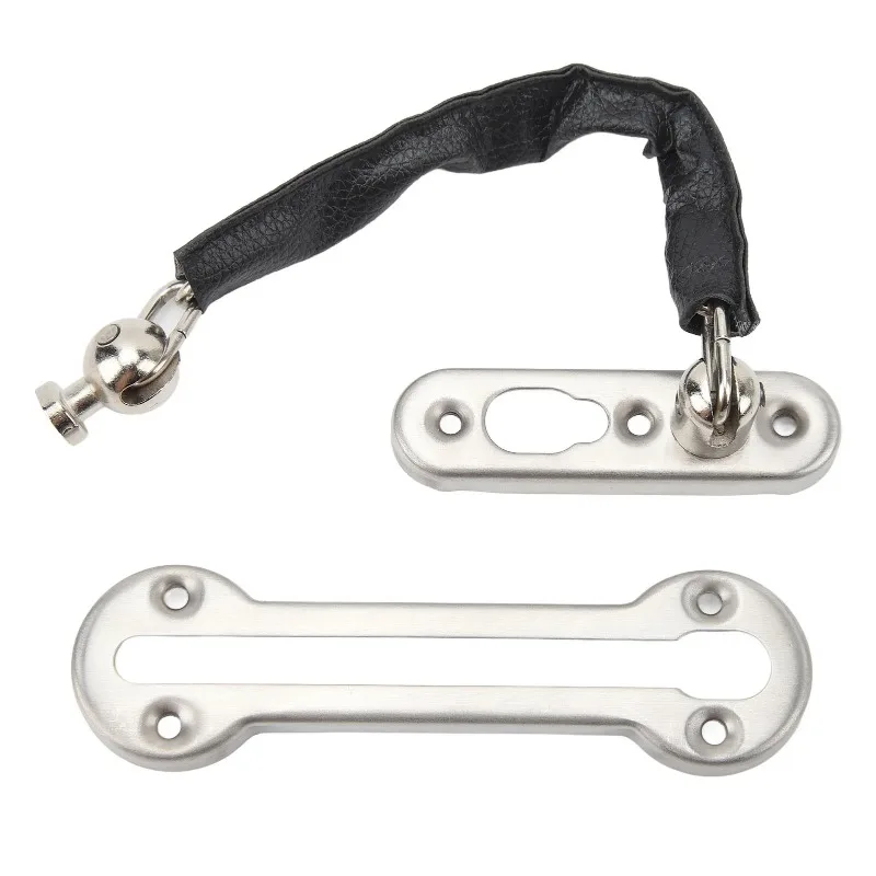 

Противоугонная цепь из нержавеющей стали, толстая и толстая, дверная цепь для домашнего отеля, дверная пряжка, внутренний замок, безопасная защита от кражи