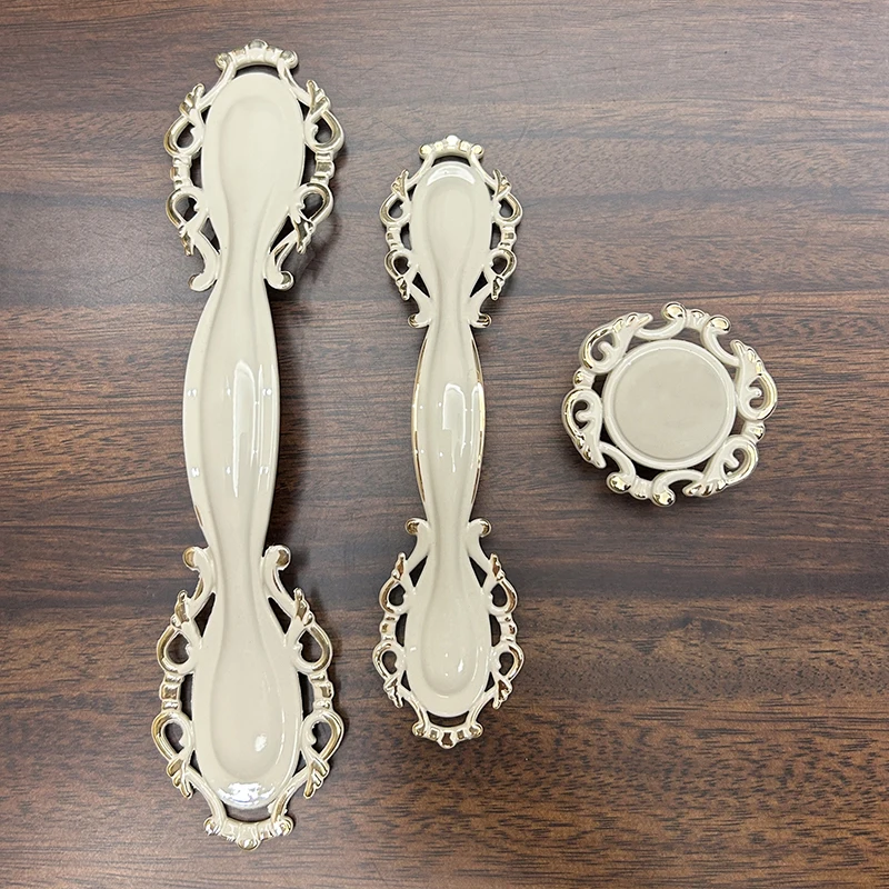 WV White Kitchen Cabinet Storage Dressers Handles Vintage Closet Item Drawer Furniture Handle Door Cupboard Wardrobe Hardware