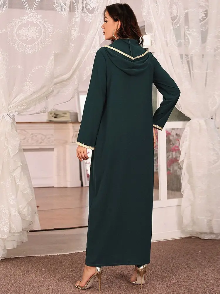 Ramadan Eid Abaya Dubai Turkey Muslim Hijab Long Dress Islamic Clothing African Dresses For Women Robe Musulmane Djellaba Femme