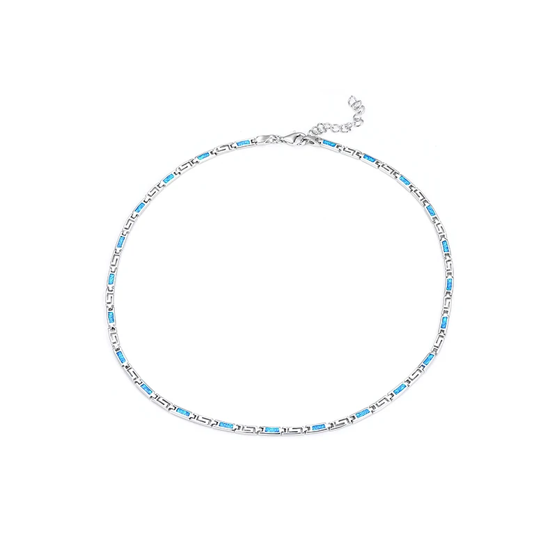 MYOP 2024 Jewelry 925 sterling silver jewelry Opal necklace interesting expression of preference aesthetic temperament