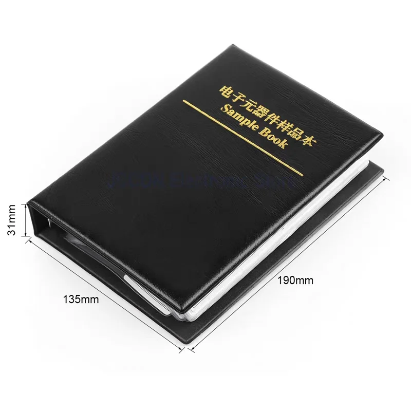

4250pc 1% 0603 smd resistor kit + 2250pc capacitor assortment sample book for resistor book capacitor resistor pack