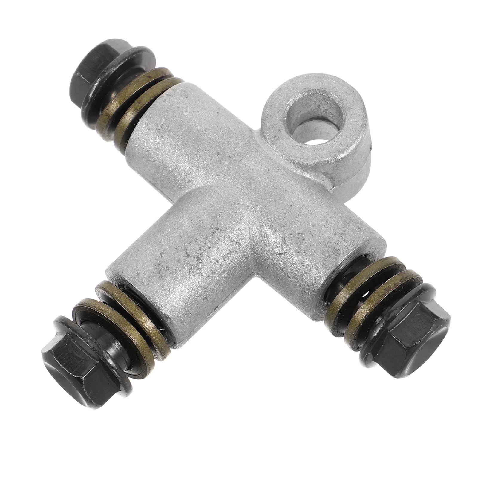 

Brake Oil Pipe Interface 10MM 3 Way Connector Hose Adapter Banjo Bolt Splitter Hydraulic Lines Motorcycle Dirt Bike Radiator