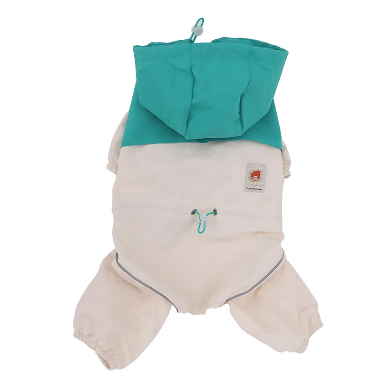 

Dog Raincoat Lightweight Summer Jacket Small Dog Windbreaker Anti-Shedding Pet Clothes for Yorkie Teddy Puppy Kitten Cats Dogs