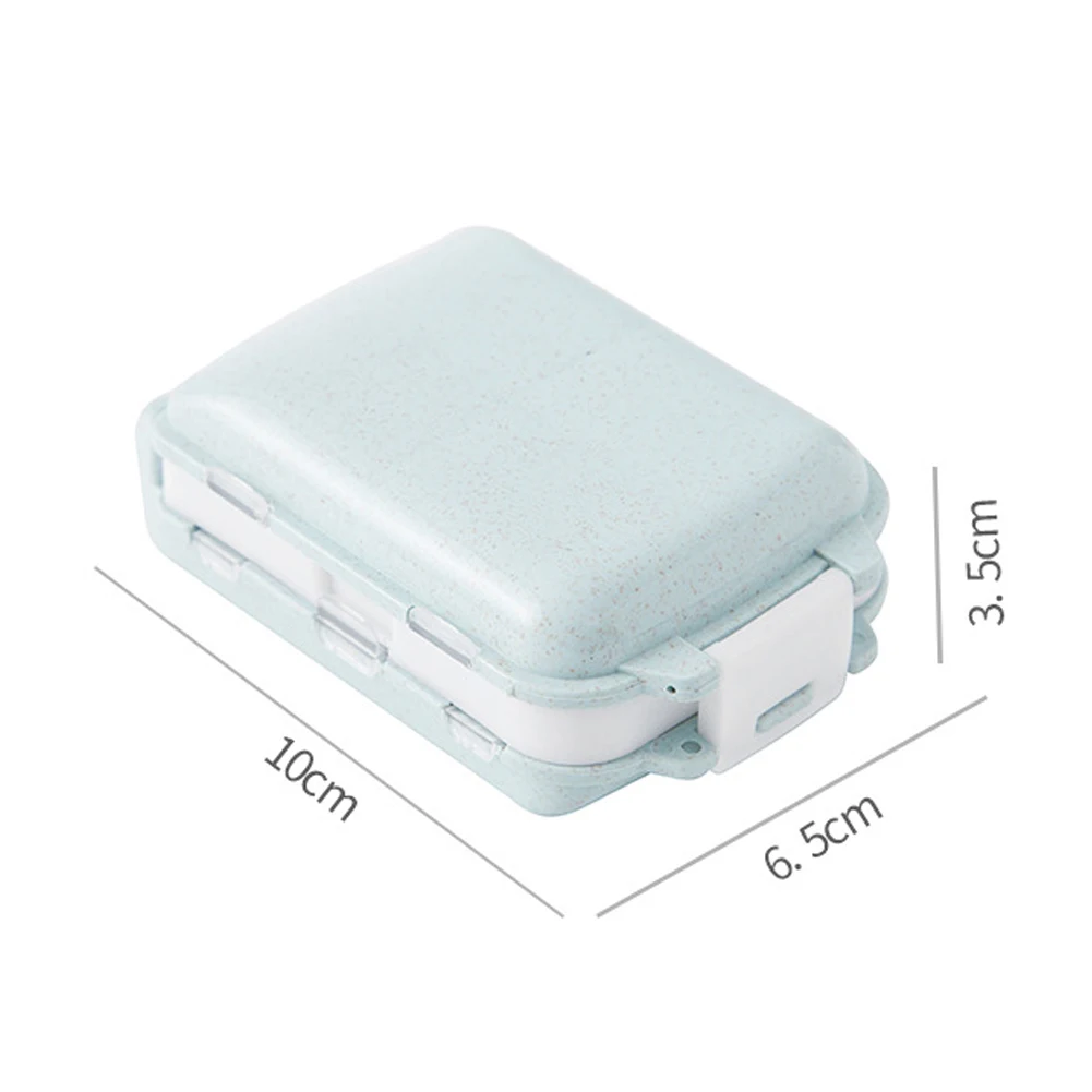 8 Grids Pill Box Mini Medicine Tablet Container Drug Travel Divider Portable Tool Storage Container Case Vitamin Pills Box