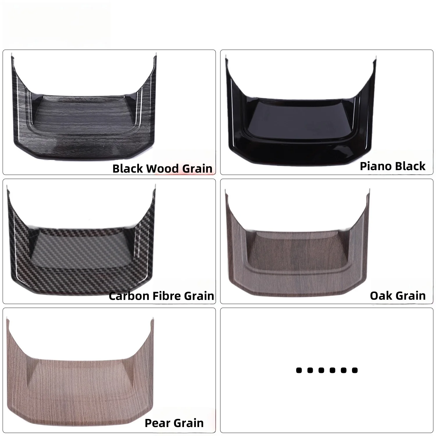 For Toyota Land Cruiser 250 Prado Lc250 2024-2025 Carbon Fiber Interior Overlay Covers Upgrade Inner Decoration Parts Mat view 5