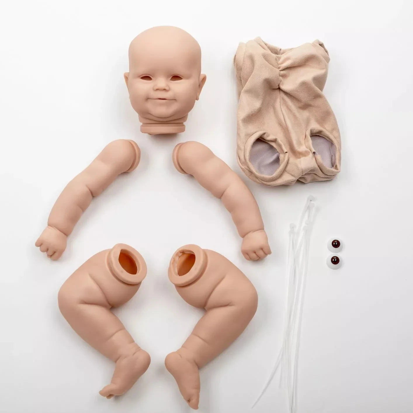 

SINO-BB two sizes 20/24inch reborn doll kit Maddie 60CM original size toddler baby fresh color doll kit