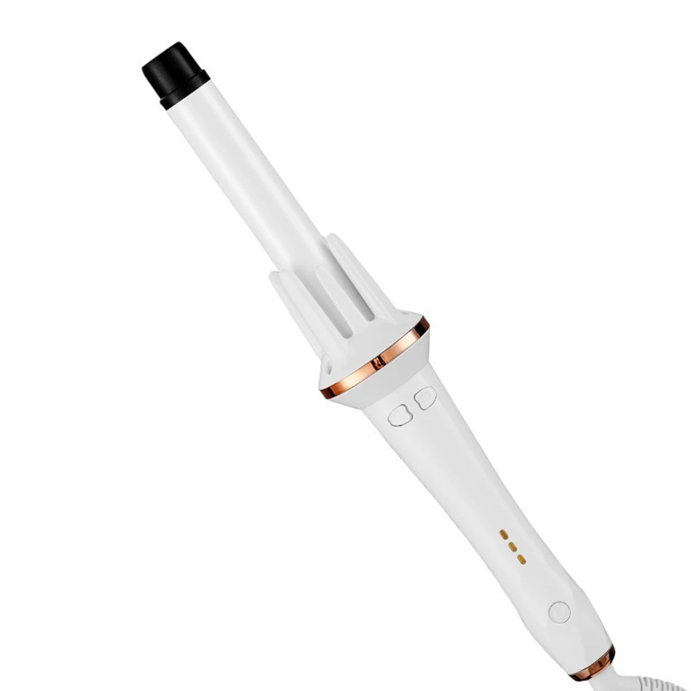 

Hot sale Automatic Curling Iron Negative Ion Curling Wand Hair Curler Big Wave Hot Roll Hair Curlers Hair Tools,White,EU Plug